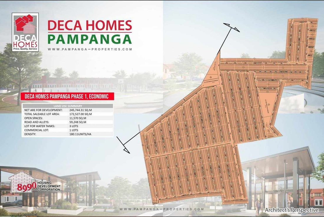 Deca Homes Pampanga - site development plan